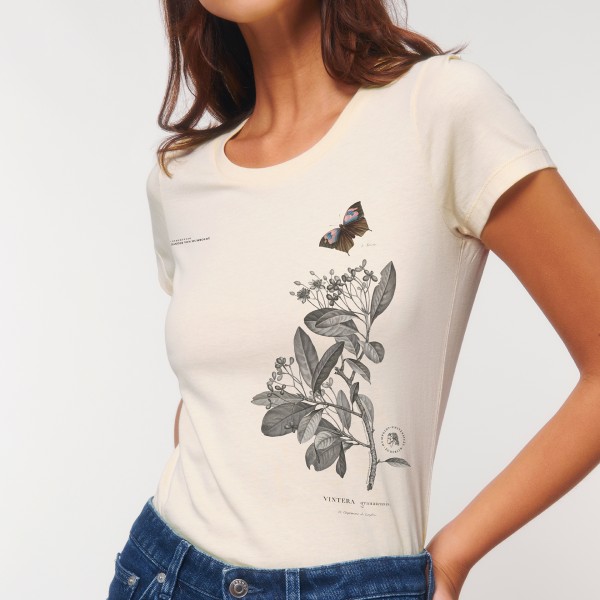 Damen-T-Shirt nach einem Pflanzenmotiv von Alexander von Humboldt