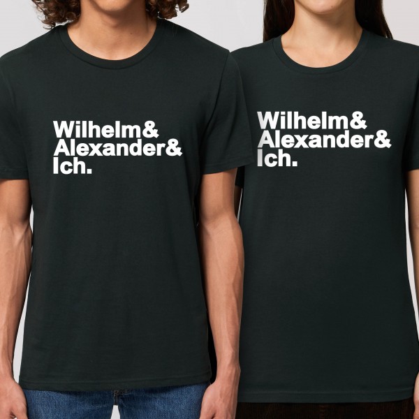 T-Shirt Wilhelm &amp; Alexander &amp; Ich.